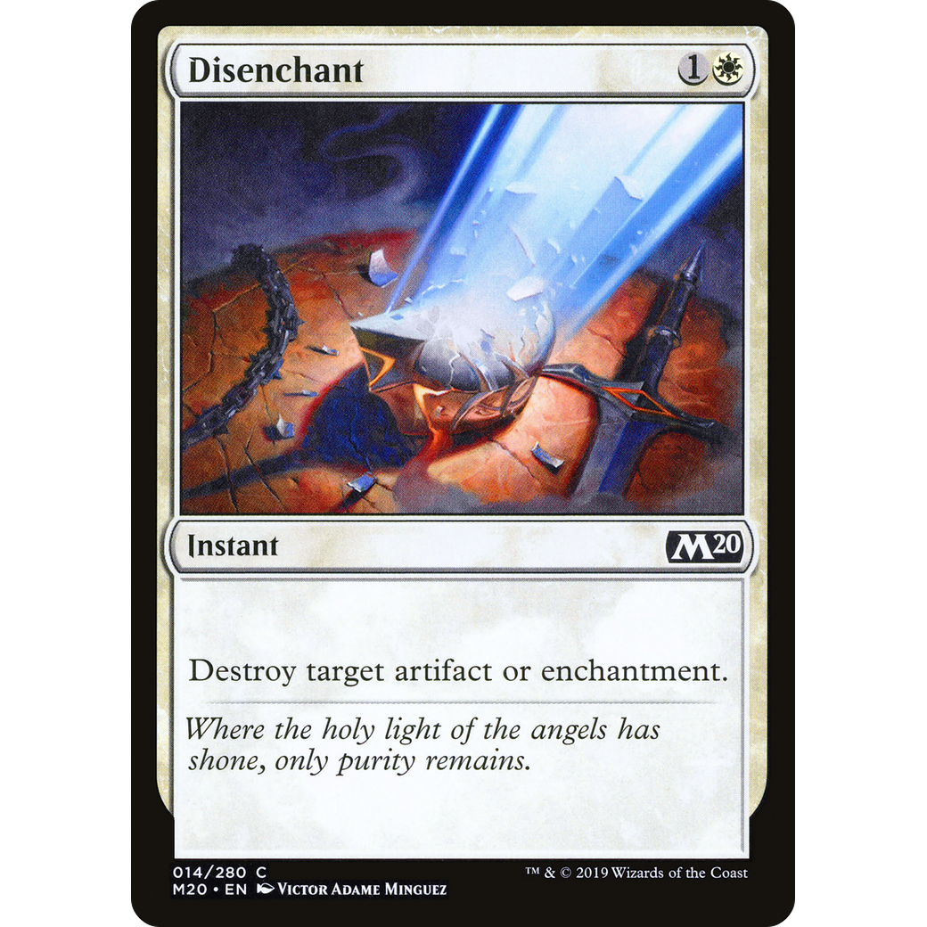 Disenchant (M20-014) - Core Set 2020 Foil