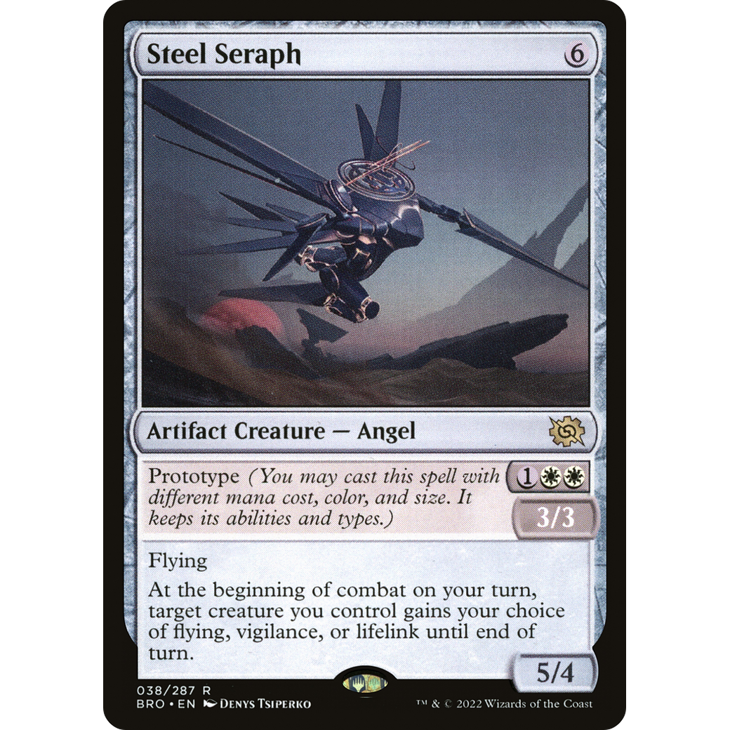 Steel Seraph (BRO-038) - The Brothers' War