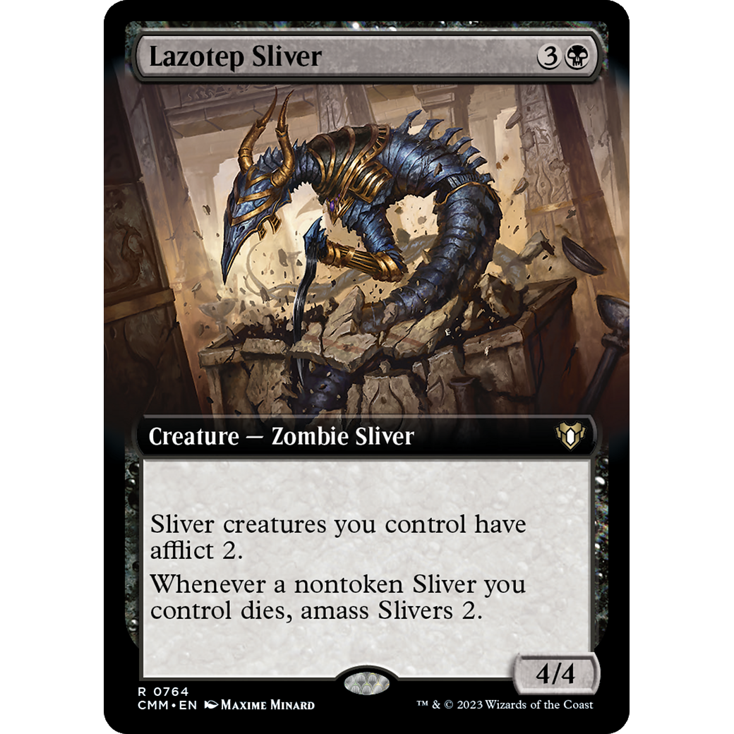 Lazotep Sliver (CMM-764) - Commander Masters: (Extended Art)