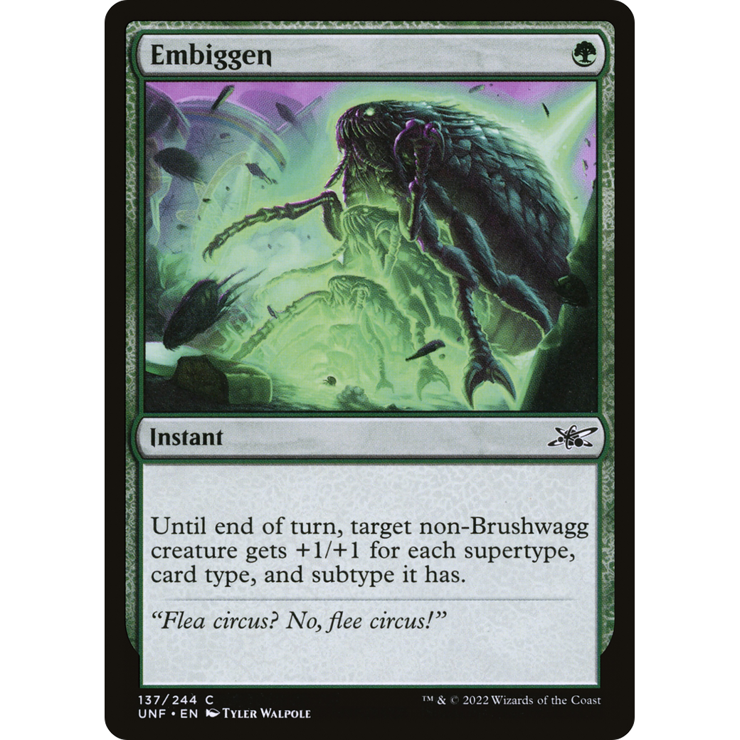 Embiggen (UNF-137) - Unfinity