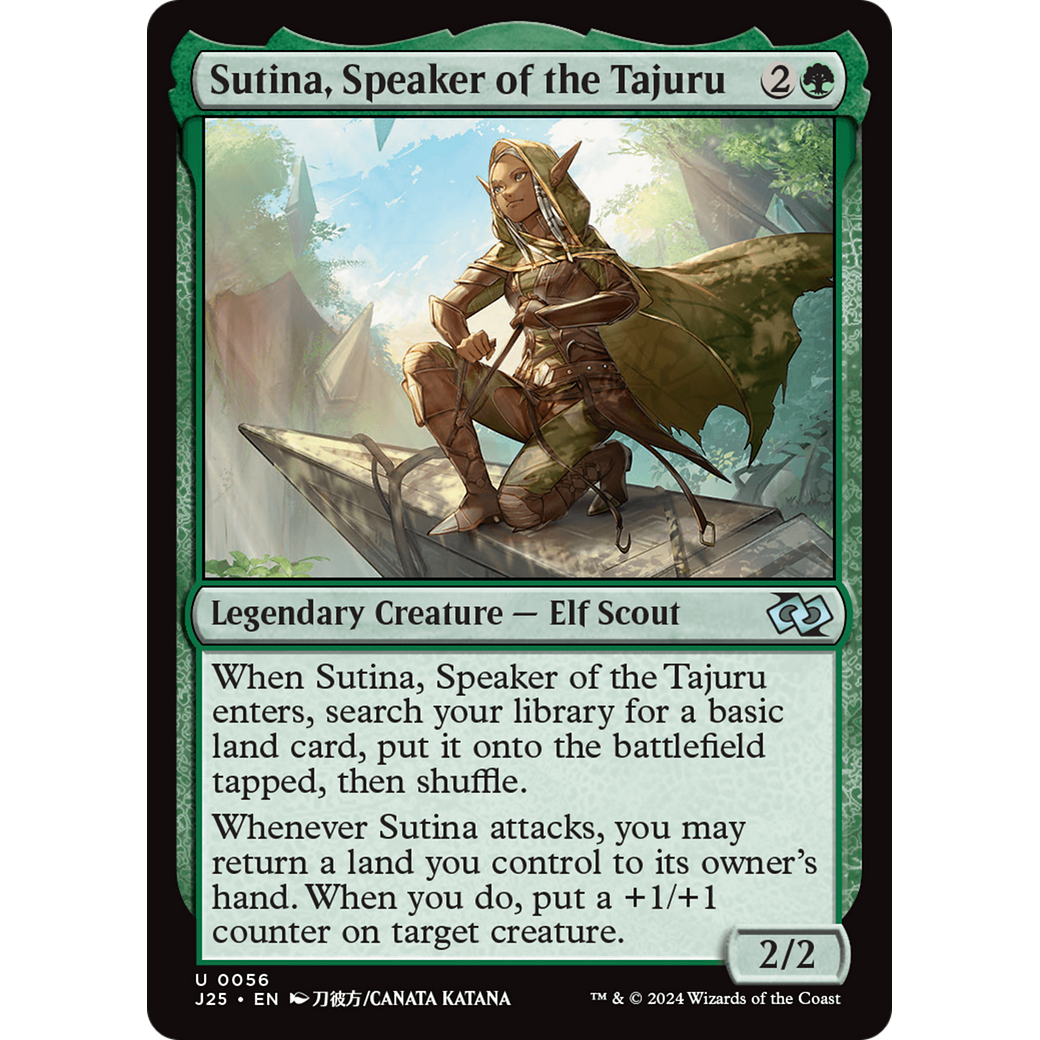 Sutina, Speaker of the Tajuru (J25-056) - Foundations Jumpstart