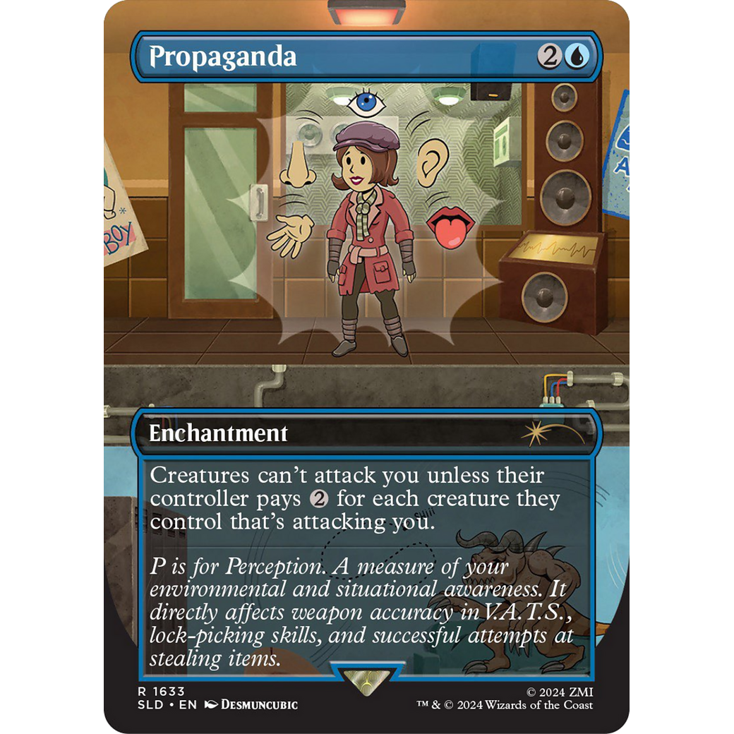 Propaganda (1633) (SLD-1633) - Secret Lair Drop (Borderless)