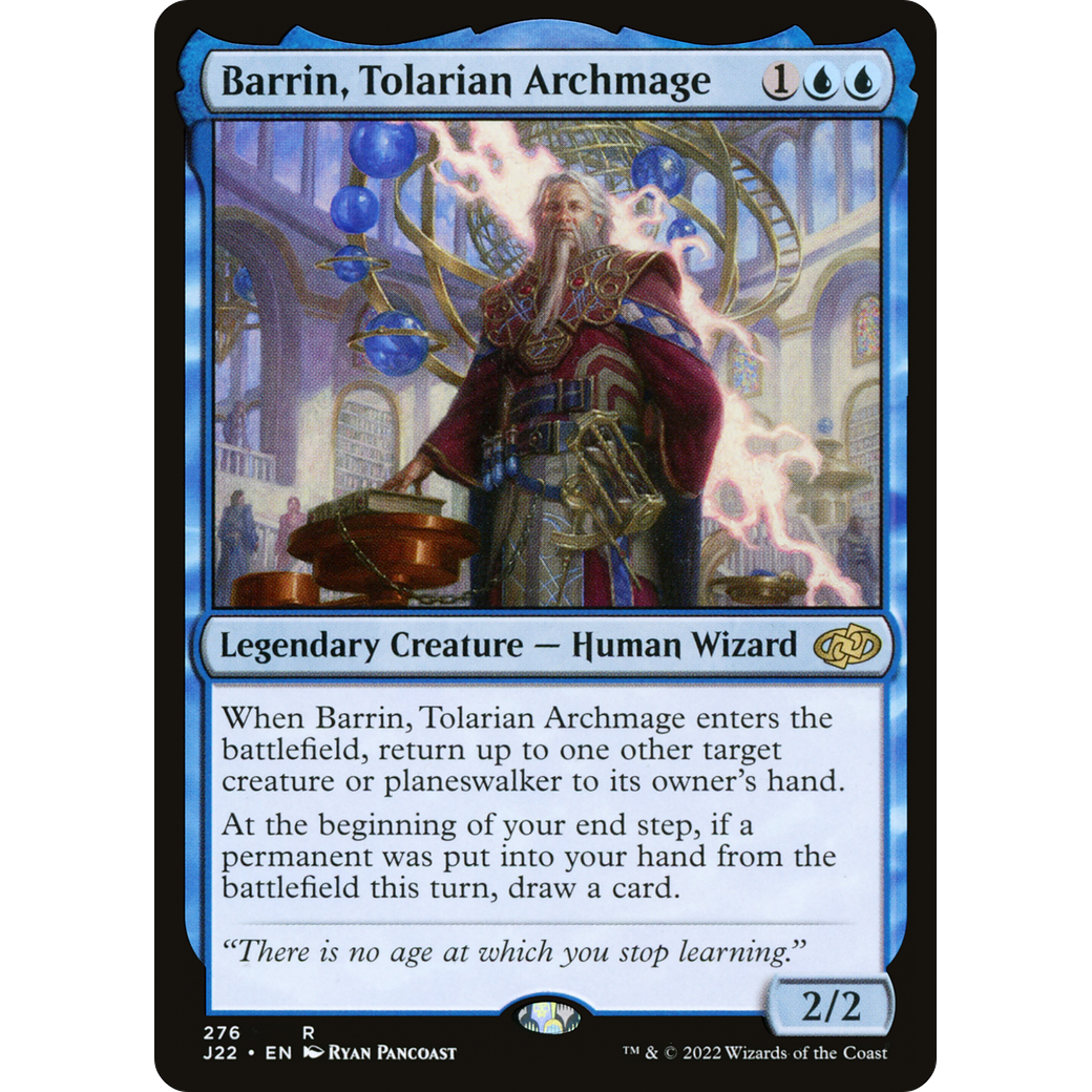 Barrin, Tolarian Archmage (J22-276) - Jumpstart 2022