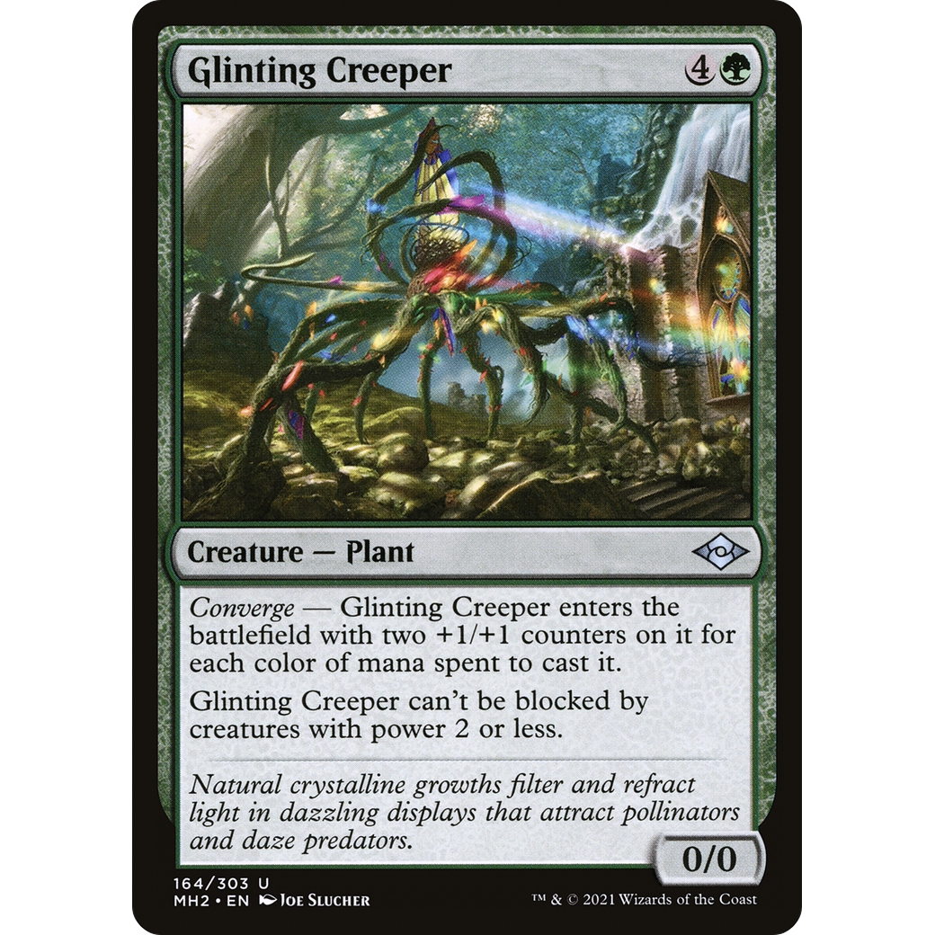 Glinting Creeper (MH2-164) - Modern Horizons 2 Foil