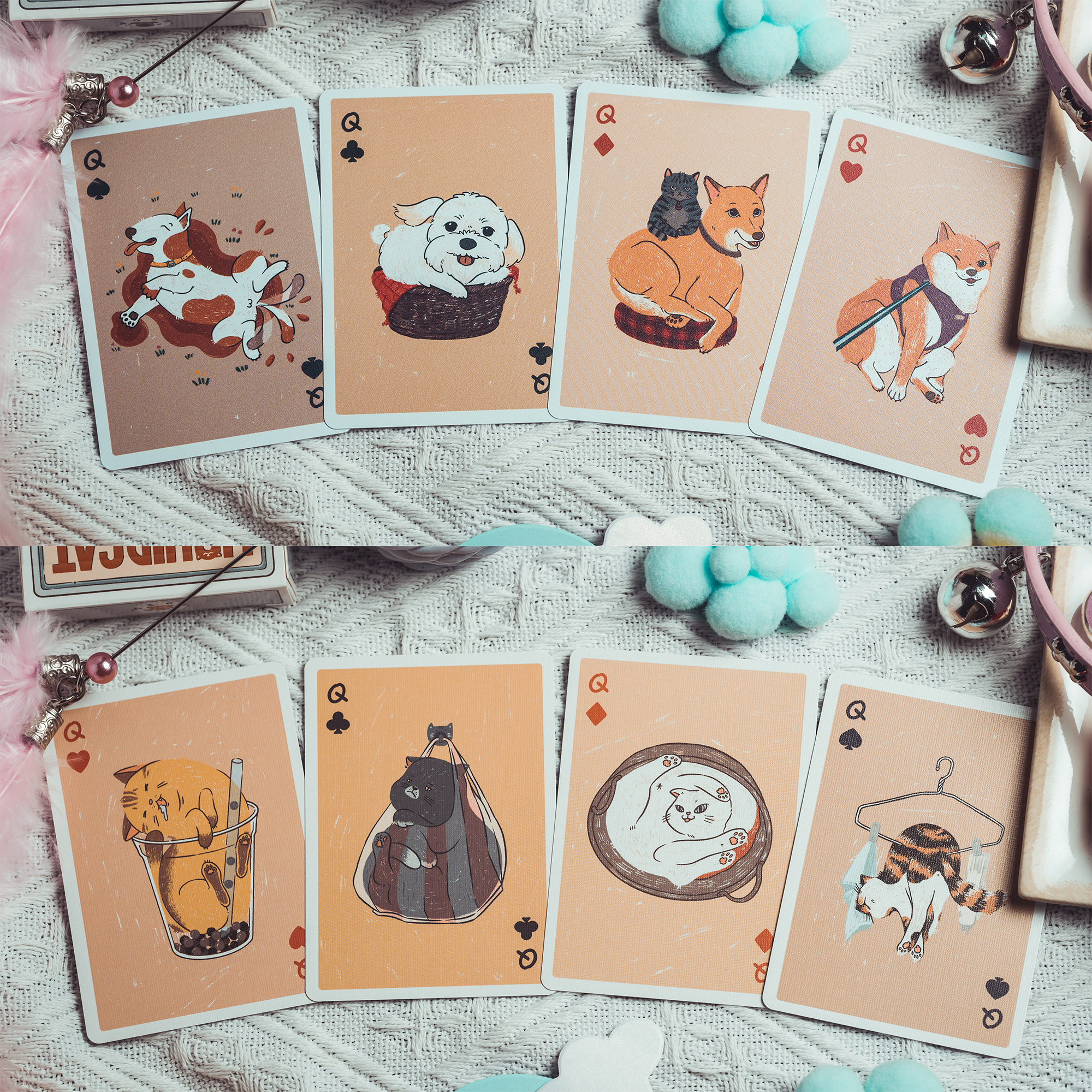 Naughty Dog & Liquid Cat Playing Cards: Naughty Dog