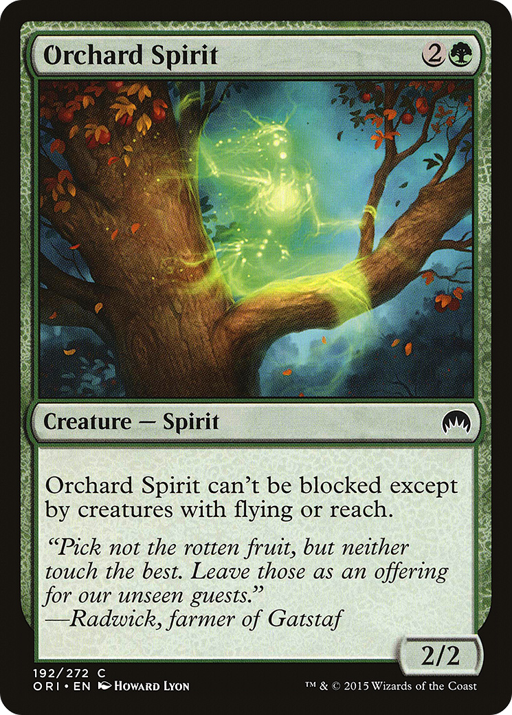 Orchard Spirit (ORI-192) - Magic Origins Foil