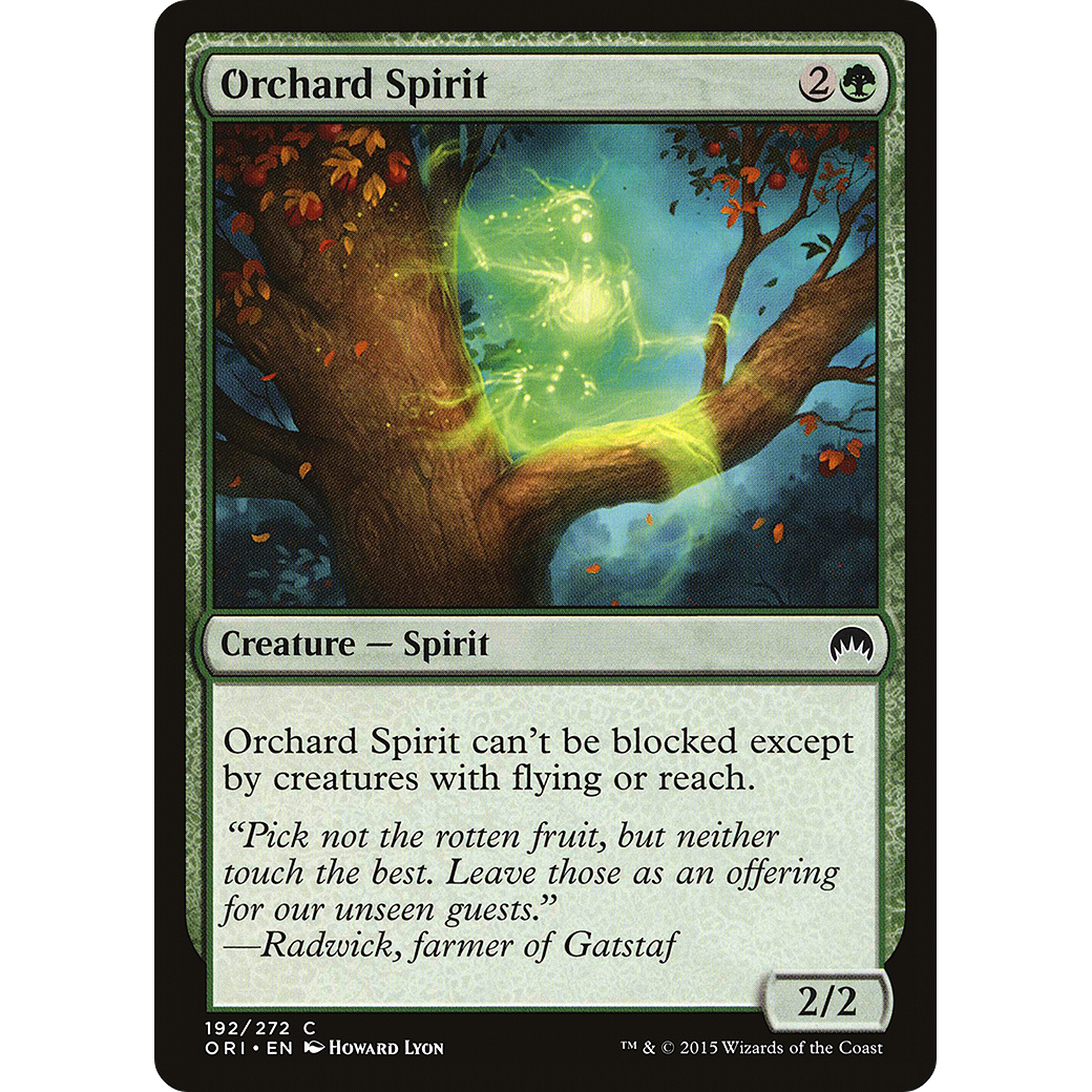 Orchard Spirit (ORI-192) - Magic Origins
