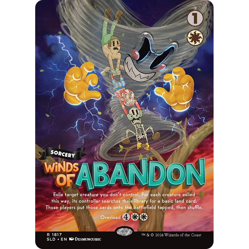 Winds of Abandon (SLD-1817) - Secret Lair Drop (Borderless)
