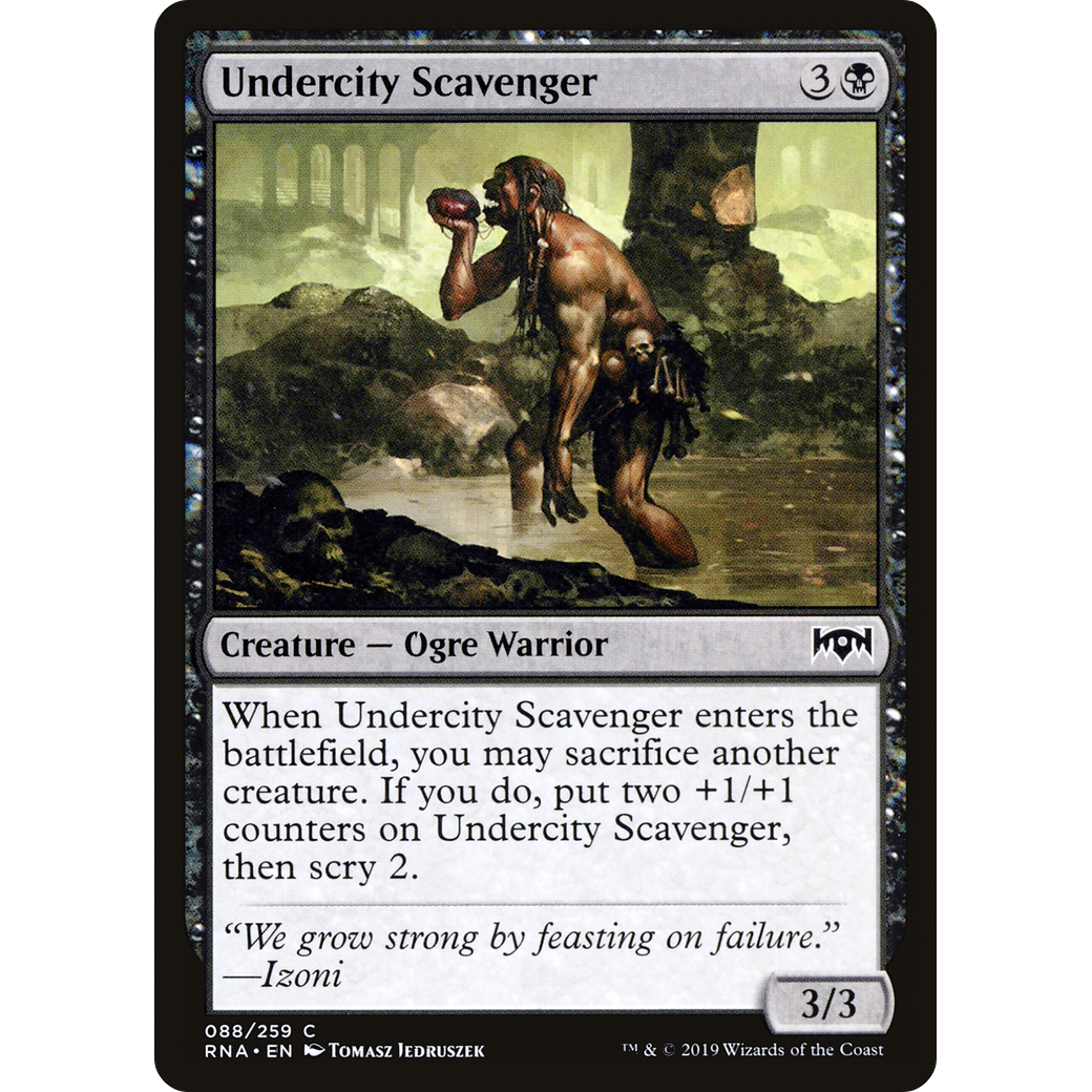 Undercity Scavenger (RNA-088) - Ravnica Allegiance Foil