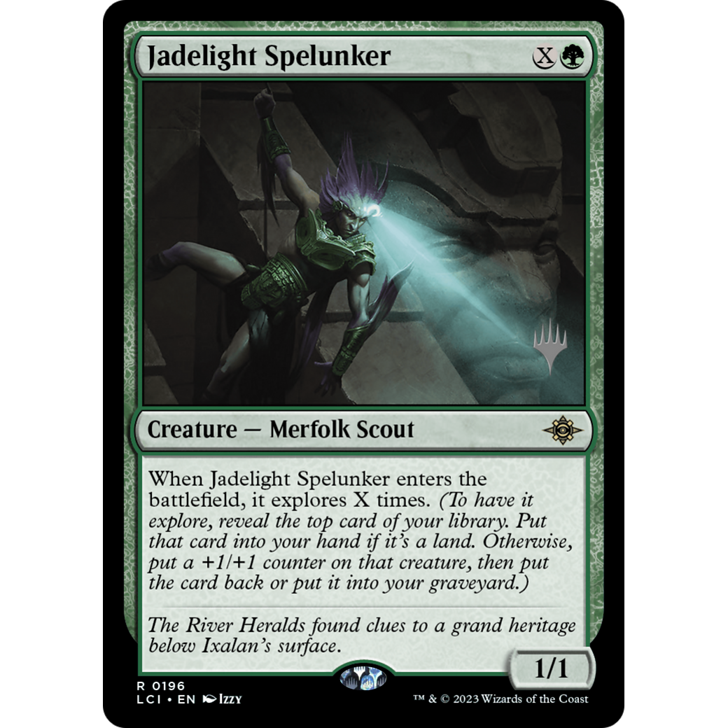 Jadelight Spelunker (PPLCI-196P) - The Lost Caverns of Ixalan Promos