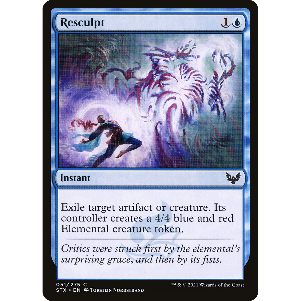 Resculpt (STX-051) - Strixhaven: School of Mages Foil