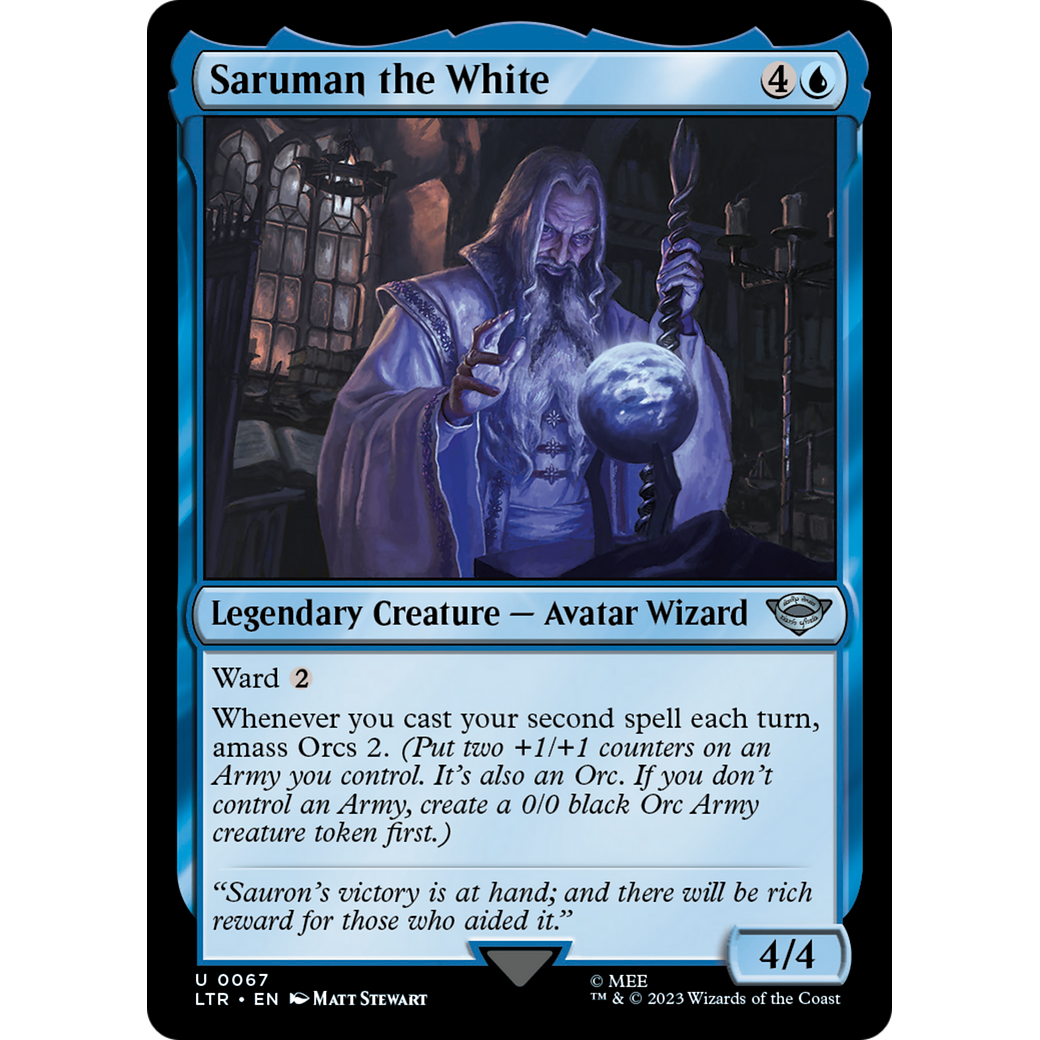 Saruman the White (LTR-067) - The Lord of the Rings: Tales of Middle-earth