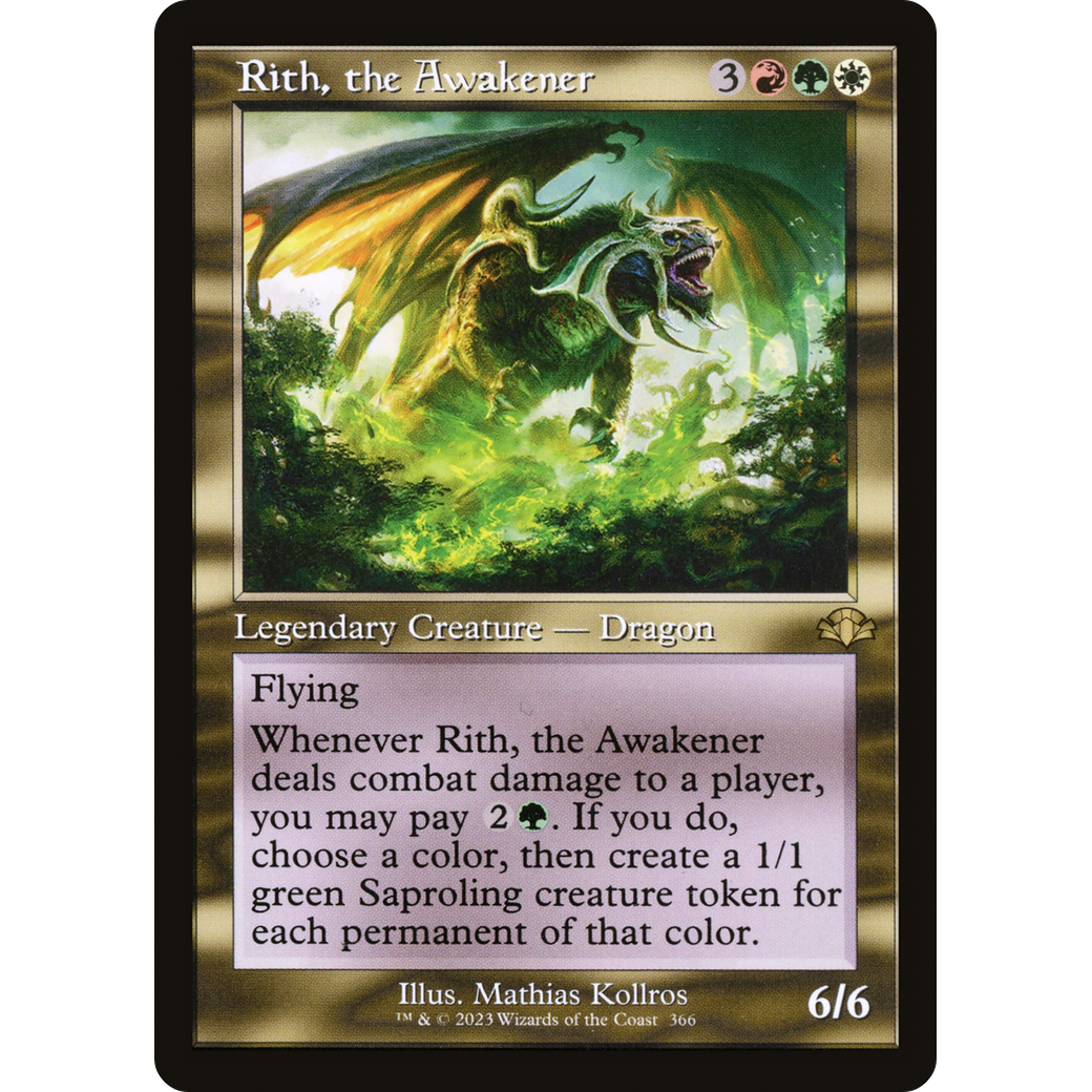 Rith, the Awakener (Retro Frame) (DMR-366) - Dominaria Remastered