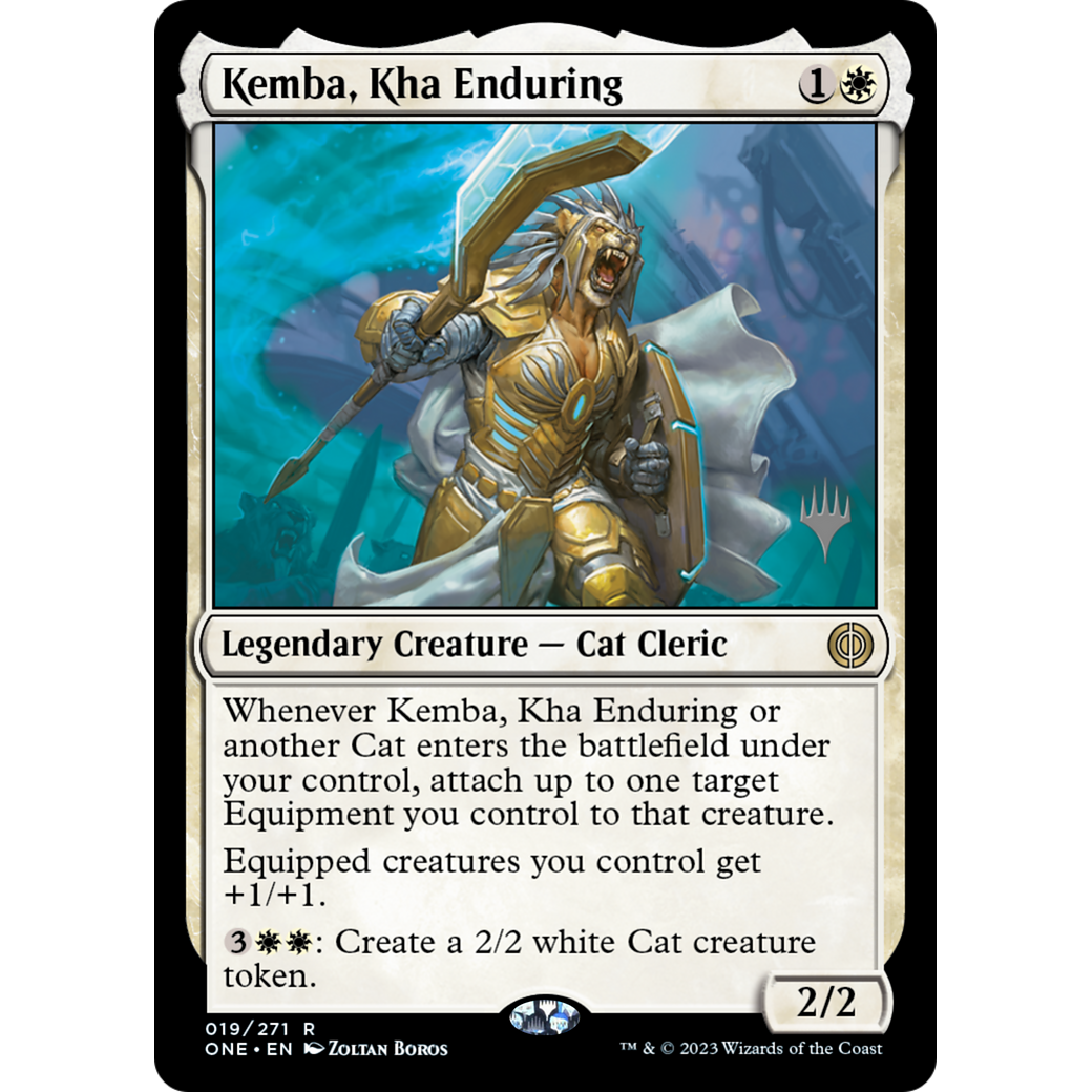 Kemba, Kha Enduring (PPONE-19P) - Phyrexia: All Will Be One Promos Foil