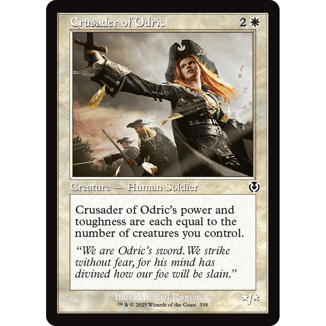 Crusader of Odric (INR-338) - Innistrad Remastered Foil