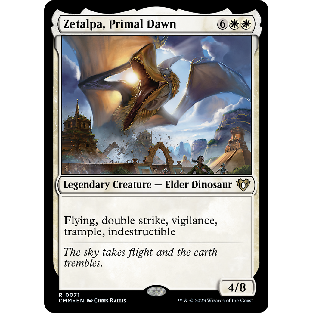Zetalpa, Primal Dawn (CMM-071) - Commander Masters Foil