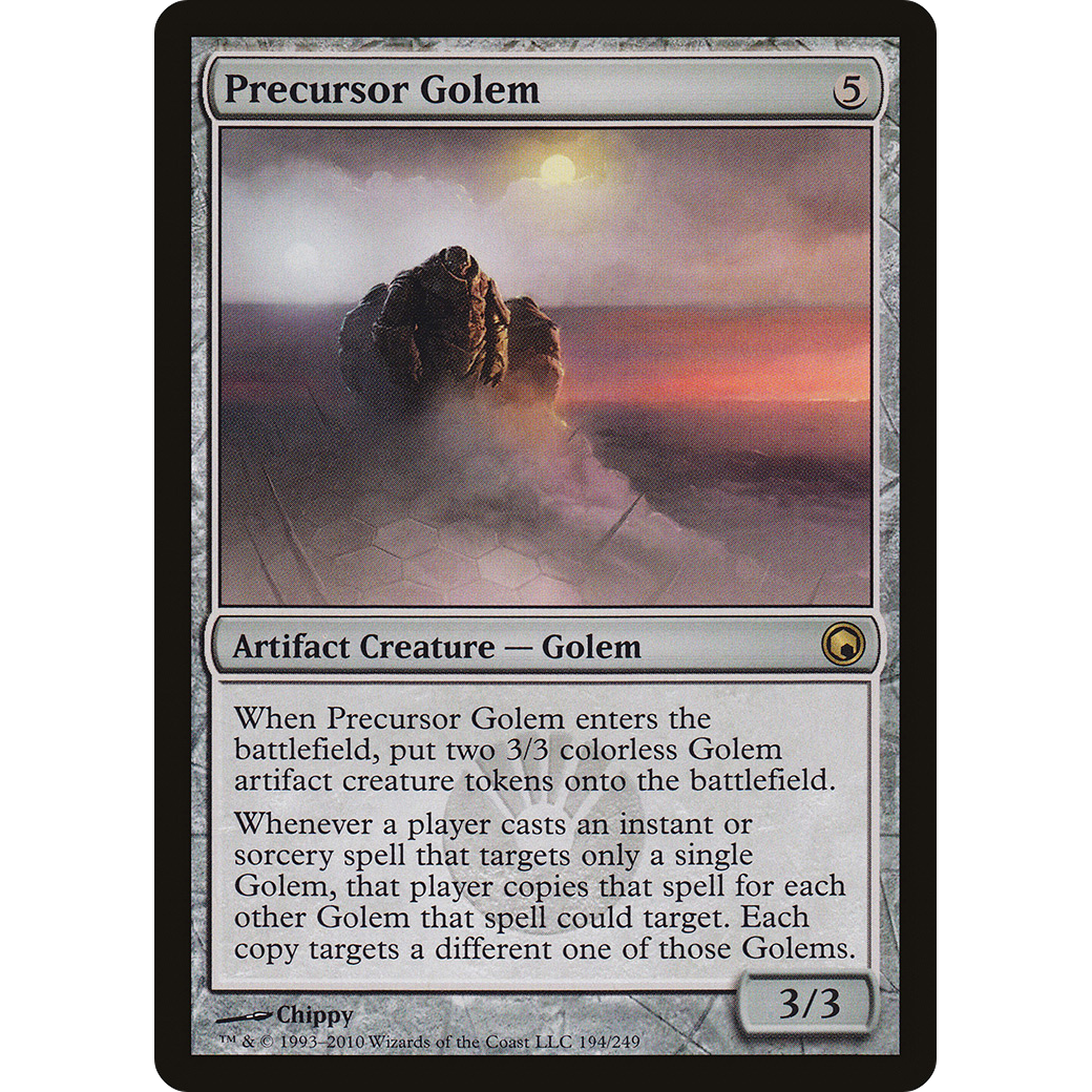 Precursor Golem (SOM-194) - Scars of Mirrodin