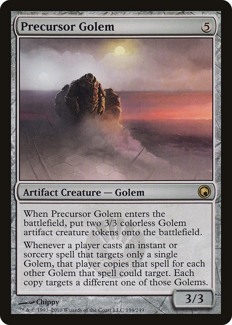 Precursor Golem (SOM-194) - Scars of Mirrodin
