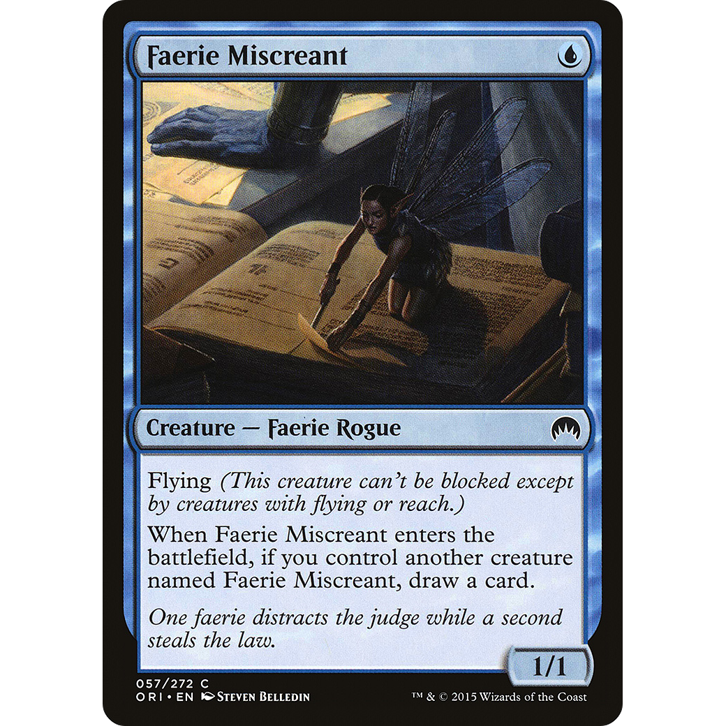 Faerie Miscreant (ORI-057) - Magic Origins Foil