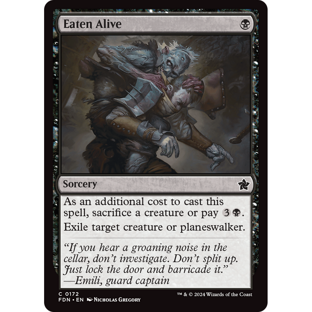 Eaten Alive (FDN-172) - Foundations Foil
