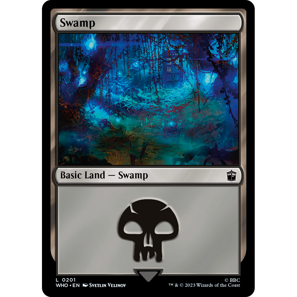 Swamp (0201) (WHO-201) - Doctor Who Foil