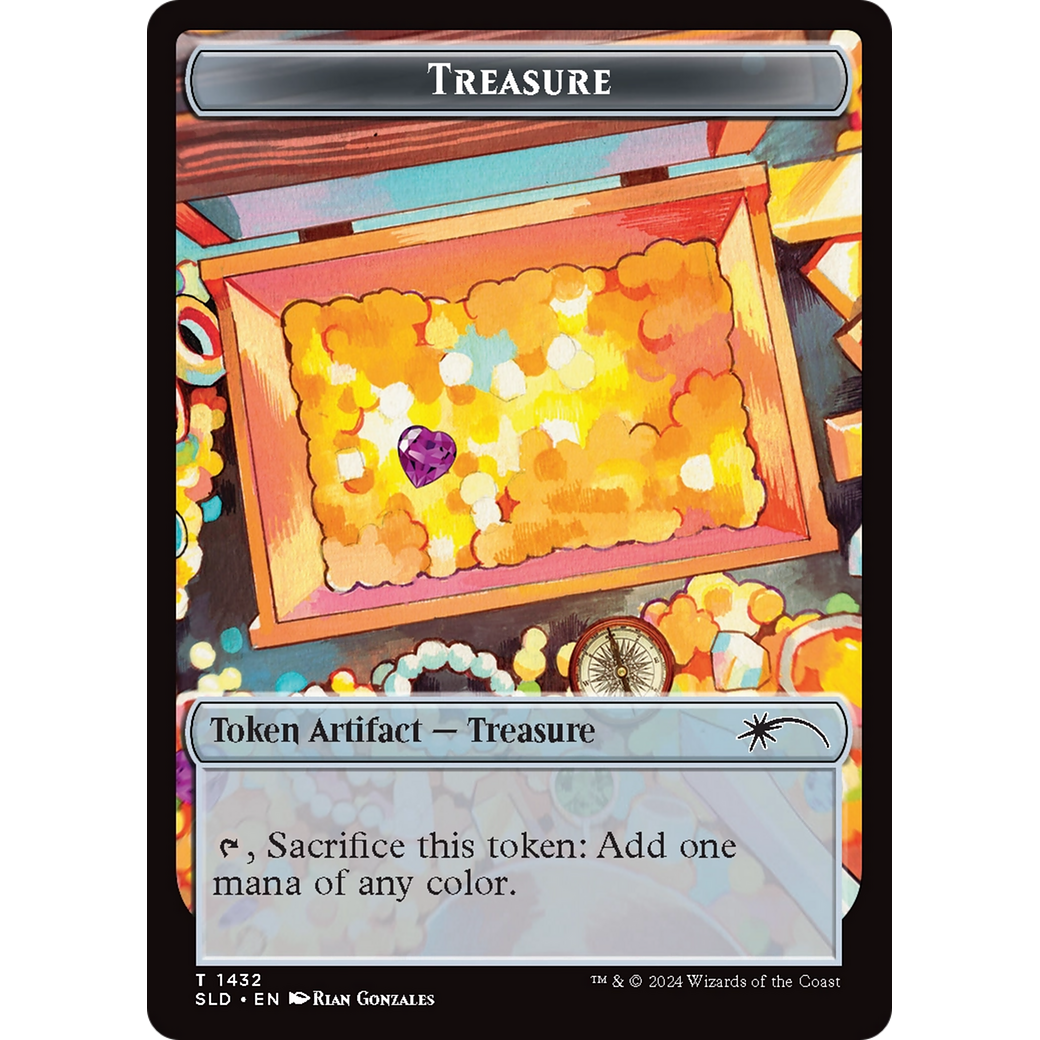 Treasure Token (1432) (SLD-1432) - Secret Lair Drop