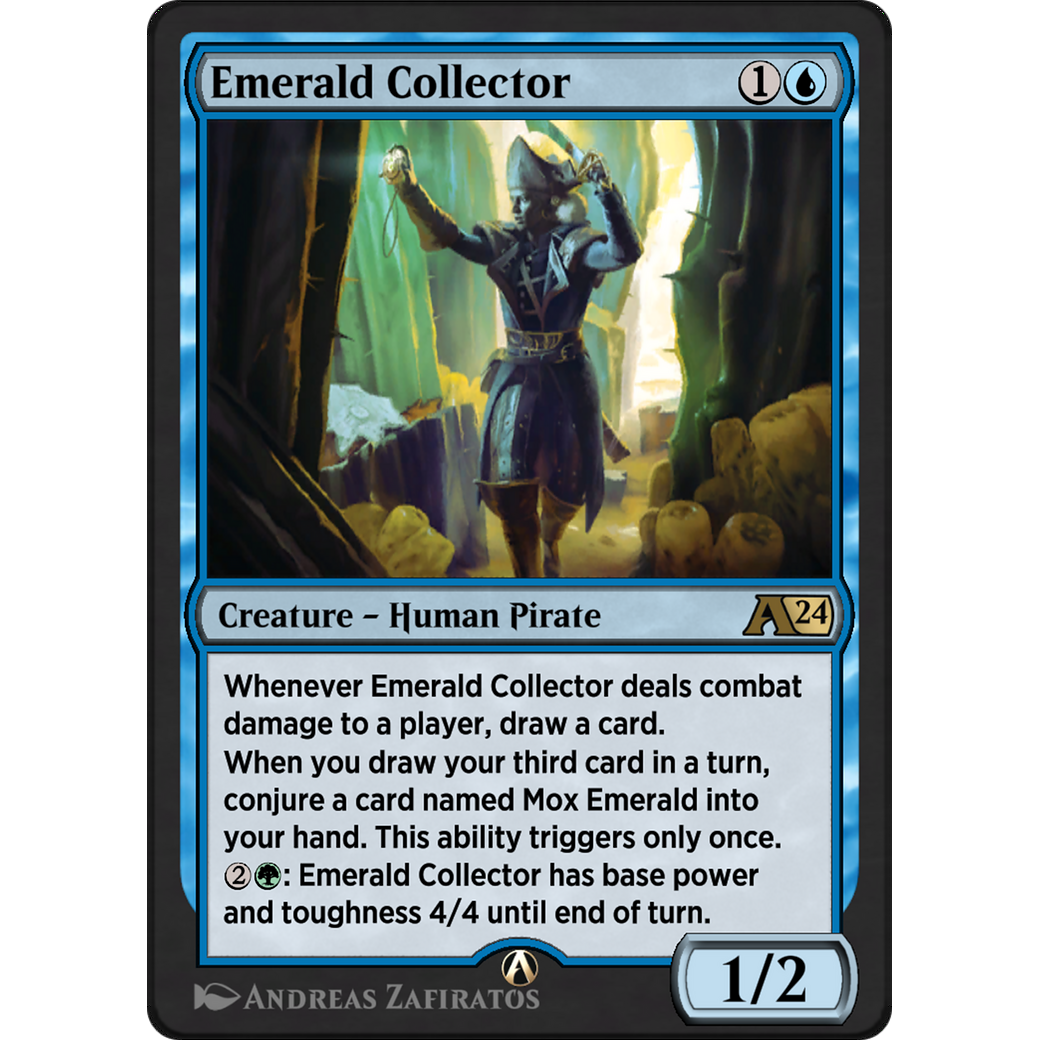 Emerald Collector (YOTJ-006) - Alchemy: Outlaws of Thunder Junction