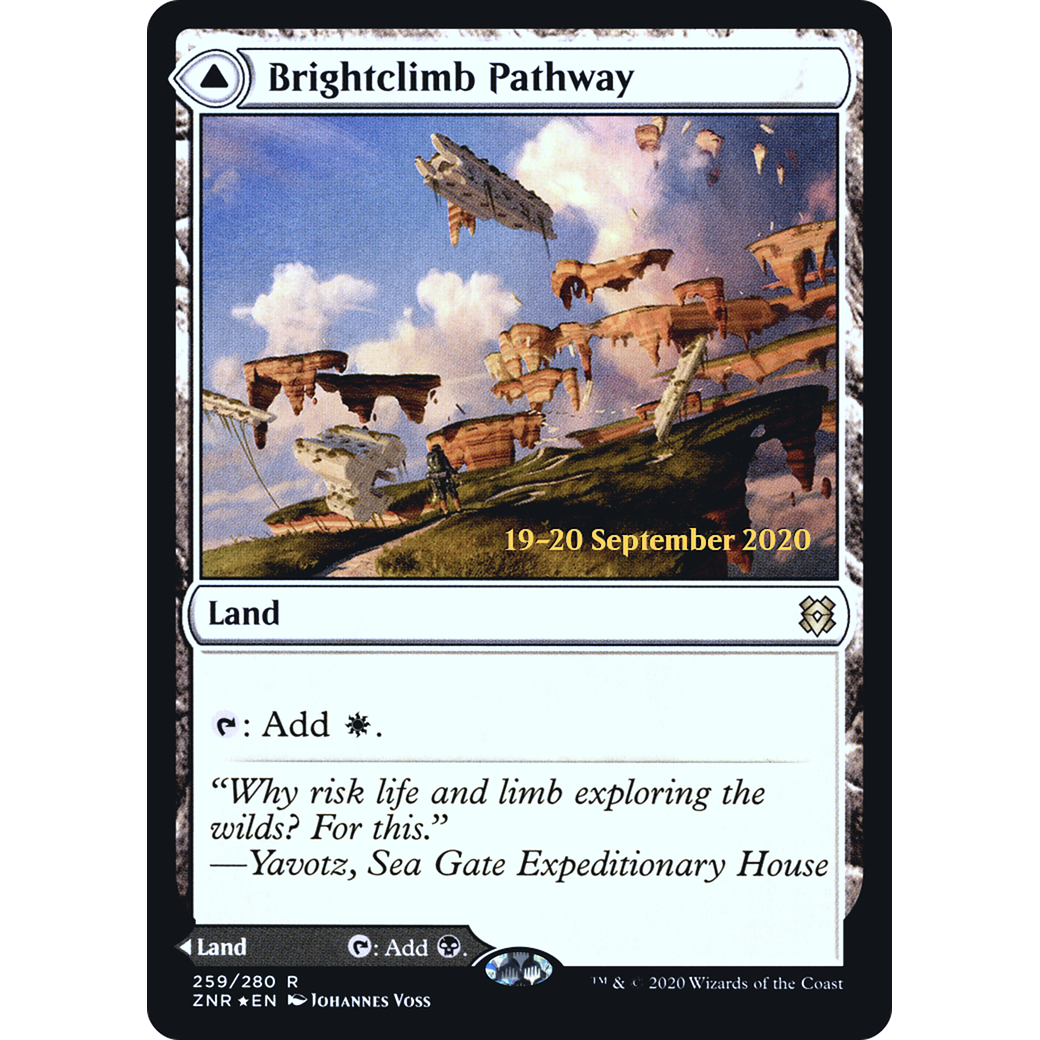Brightclimb Pathway (PRE-259) - Zendikar Rising Promos Foil