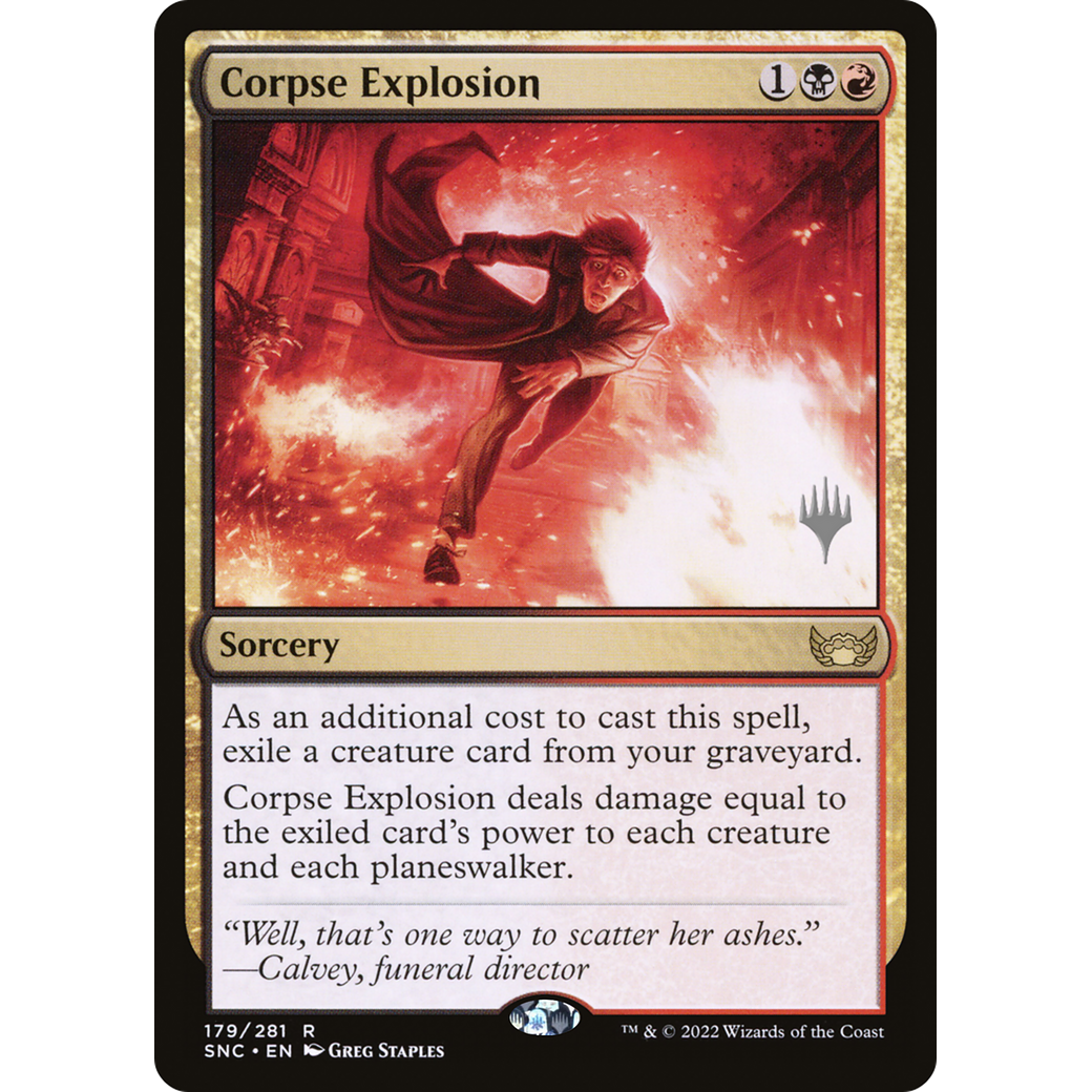 Corpse Explosion (PPSNC-179) - Streets of New Capenna Promos