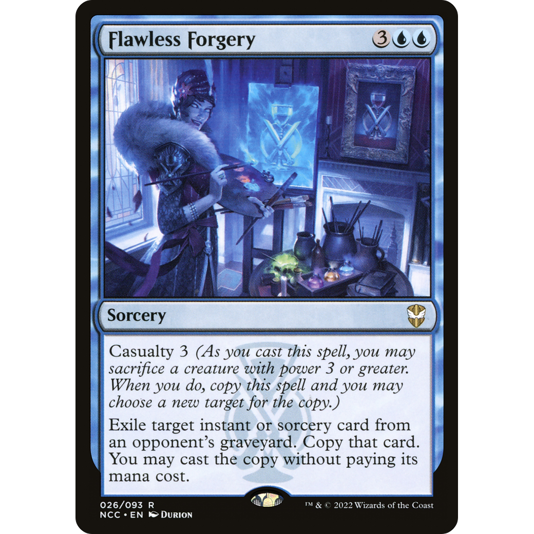 Flawless Forgery (NCC-026) - New Capenna Commander