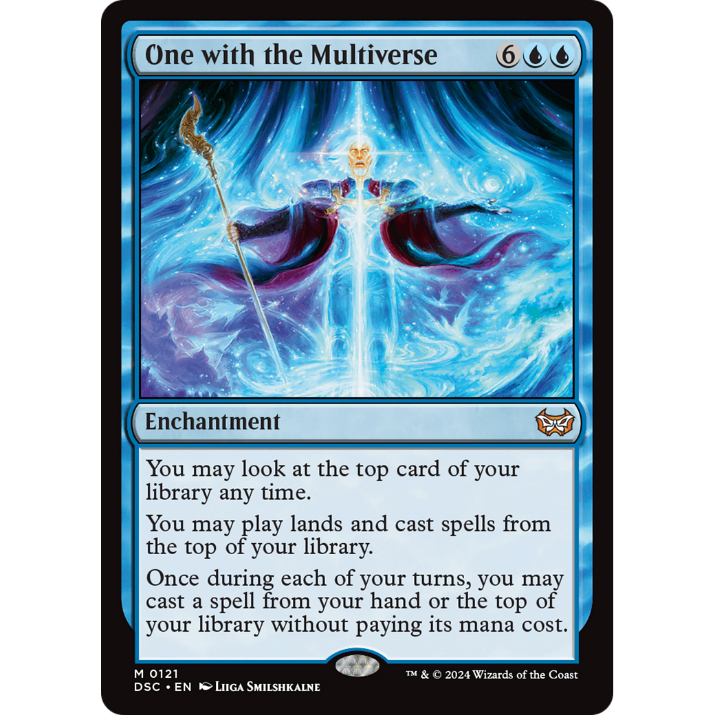One with the Multiverse (DSC-121) - Duskmourn: House of Horror Commander