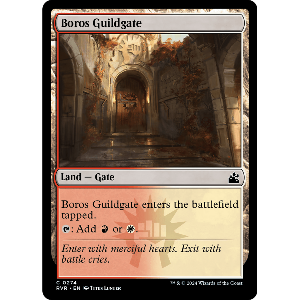 Boros Guildgate (RVR-274) - Ravnica Remastered