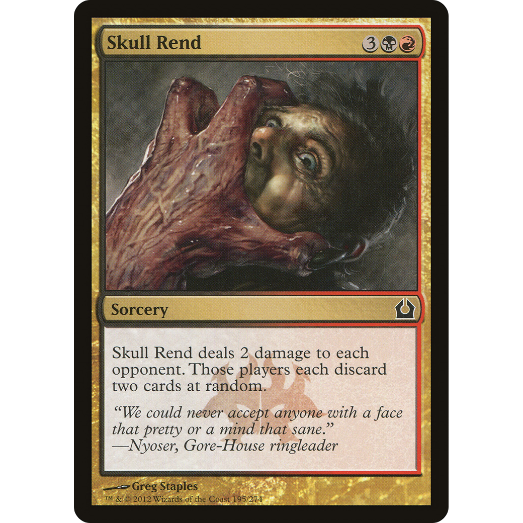 Skull Rend (RTR-195) - Return to Ravnica