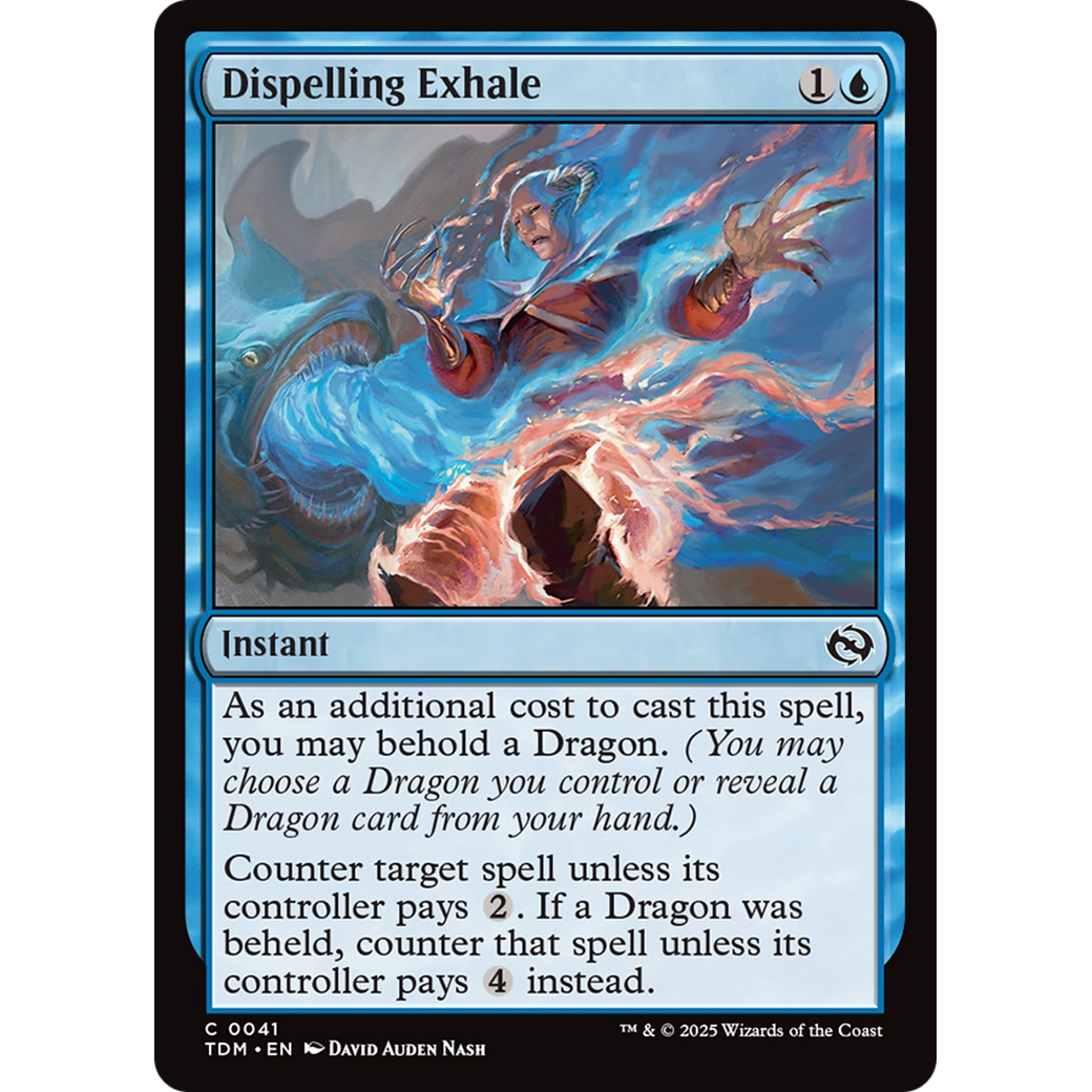 Dispelling Exhale (TDM-041) - Tarkir: Dragonstorm Foil