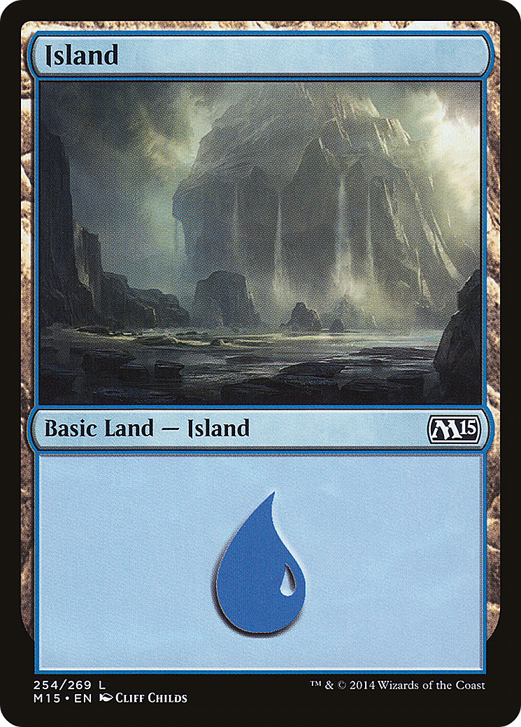 Island (254) (M15-254) - Magic 2015 Foil