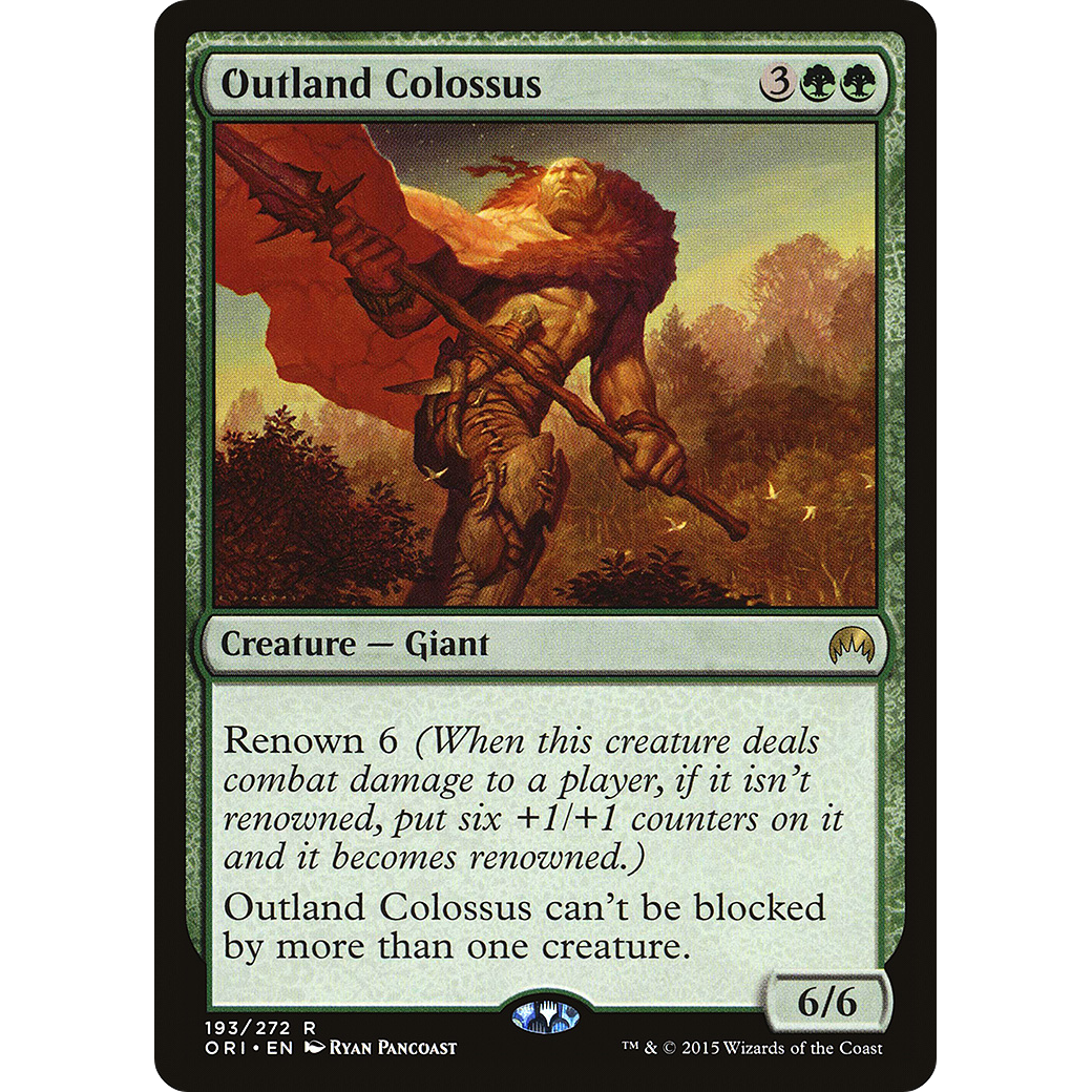 Outland Colossus (ORI-193) - Magic Origins