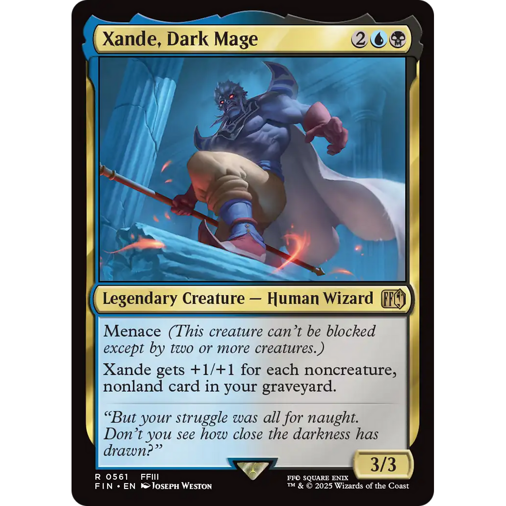 Xande, Dark Mage (FIN-561) - FINAL FANTASY