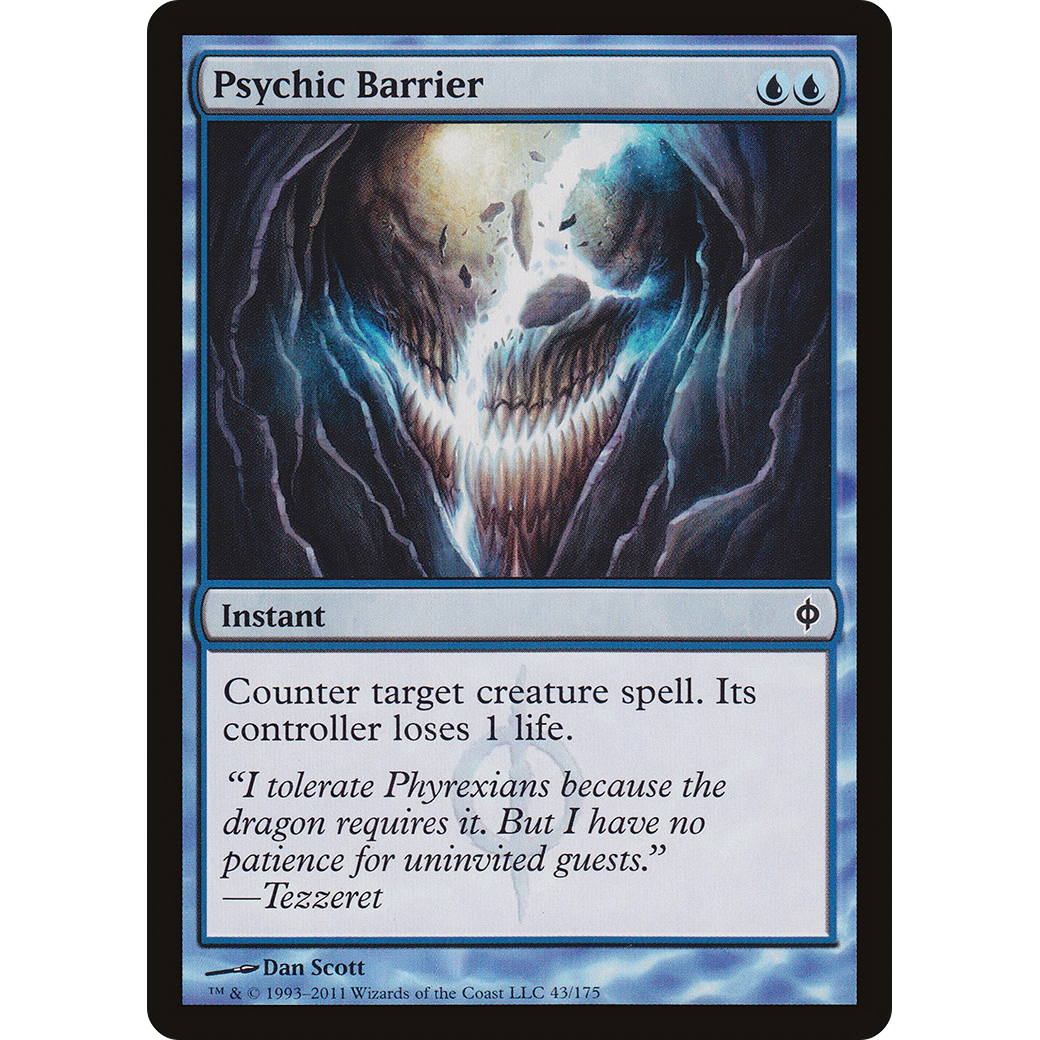 Psychic Barrier (NPH-043) - New Phyrexia
