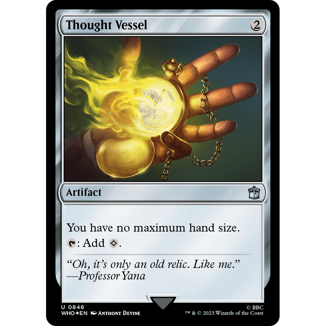 Thought Vessel (Surge Foil) (WHO-846) - Doctor Who Foil