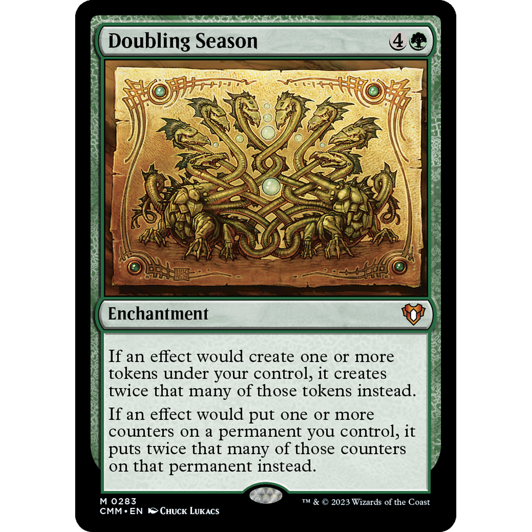 Doubling Season (CMM-283) - Commander Masters Foil