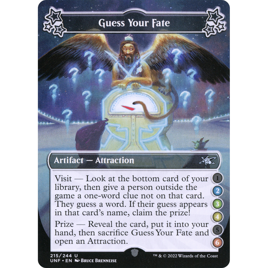 Guess Your Fate (2-3-4-6) (UNF-215) - Unfinity