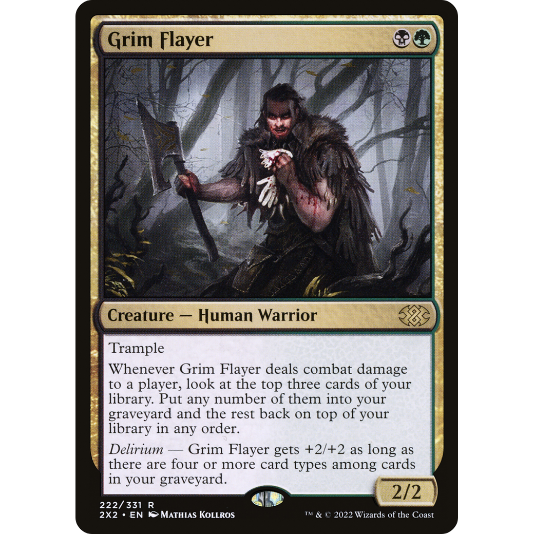 Grim Flayer (2X2-222) - Double Masters 2022 Foil