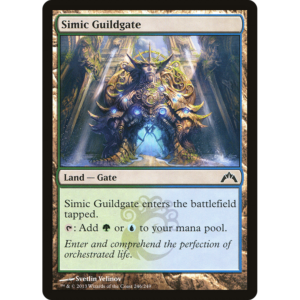 Simic Guildgate (GTC-246) - Gatecrash Foil