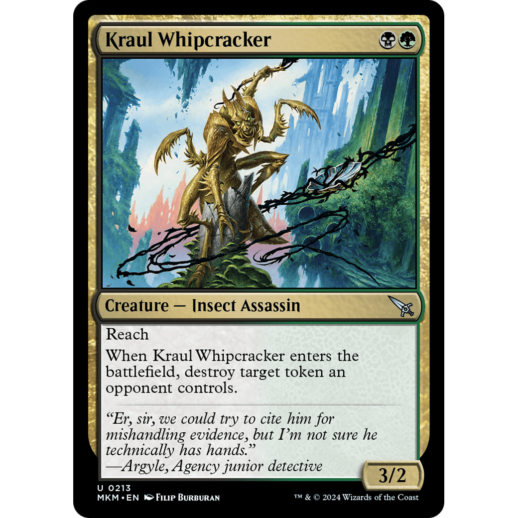 Kraul Whipcracker (MKM-213†) - Murders at Karlov Manor