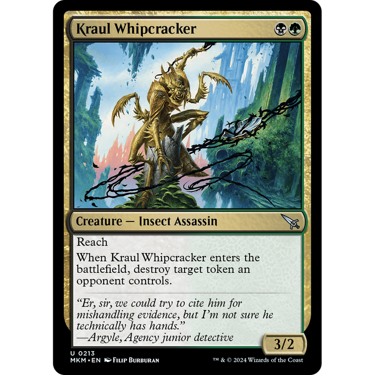 Kraul Whipcracker (MKM-213†) - Murders at Karlov Manor Foil