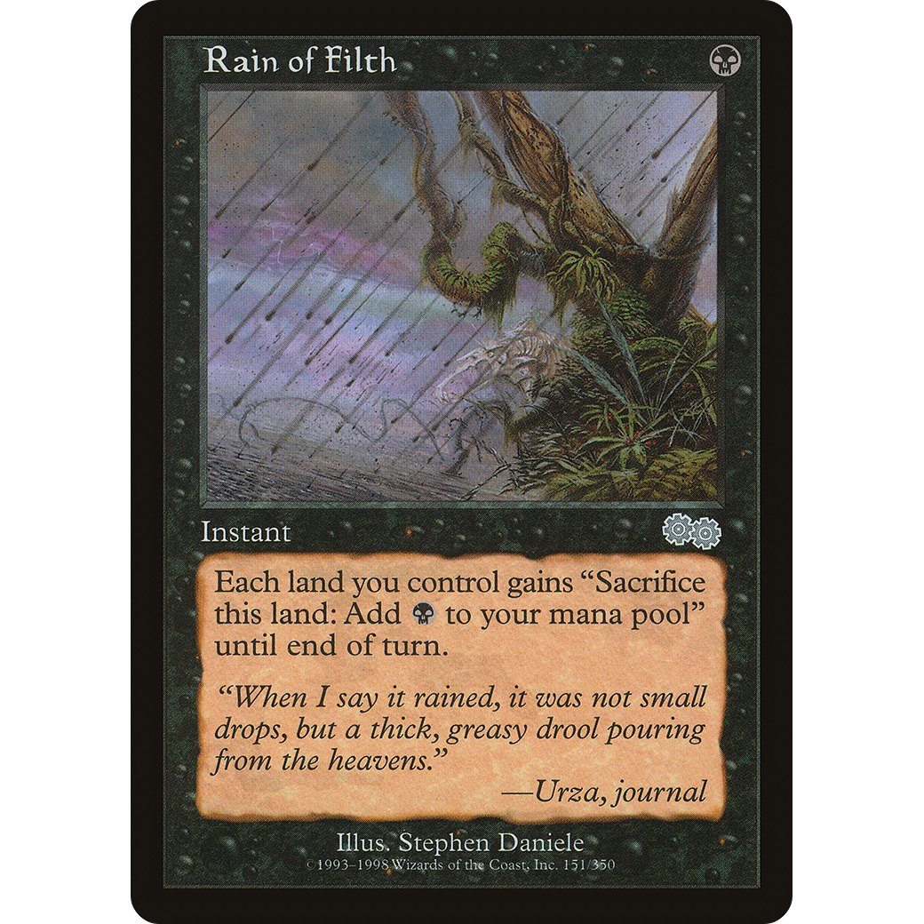 Rain of Filth (USG-151) - Urza's Saga