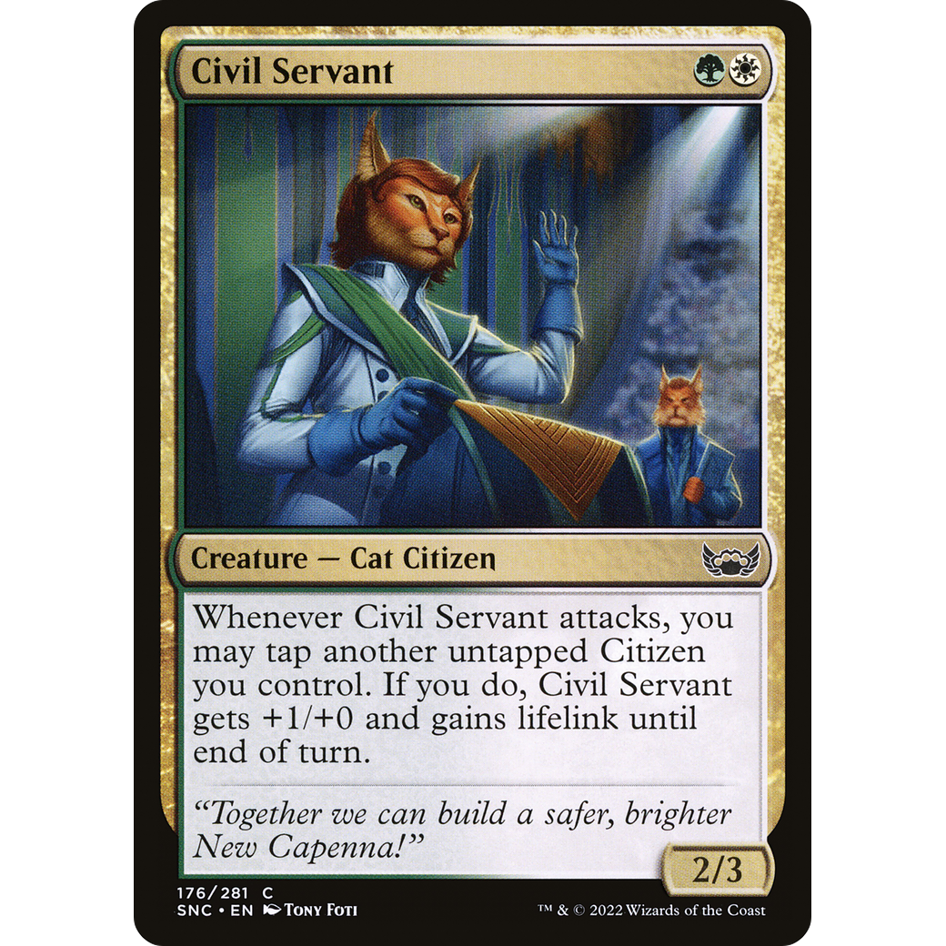 Civil Servant (SNC-176) - Streets of New Capenna Foil