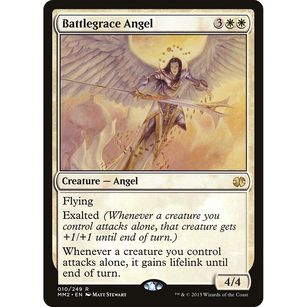 Battlegrace Angel (MM2-010) - Modern Masters 2015 Foil
