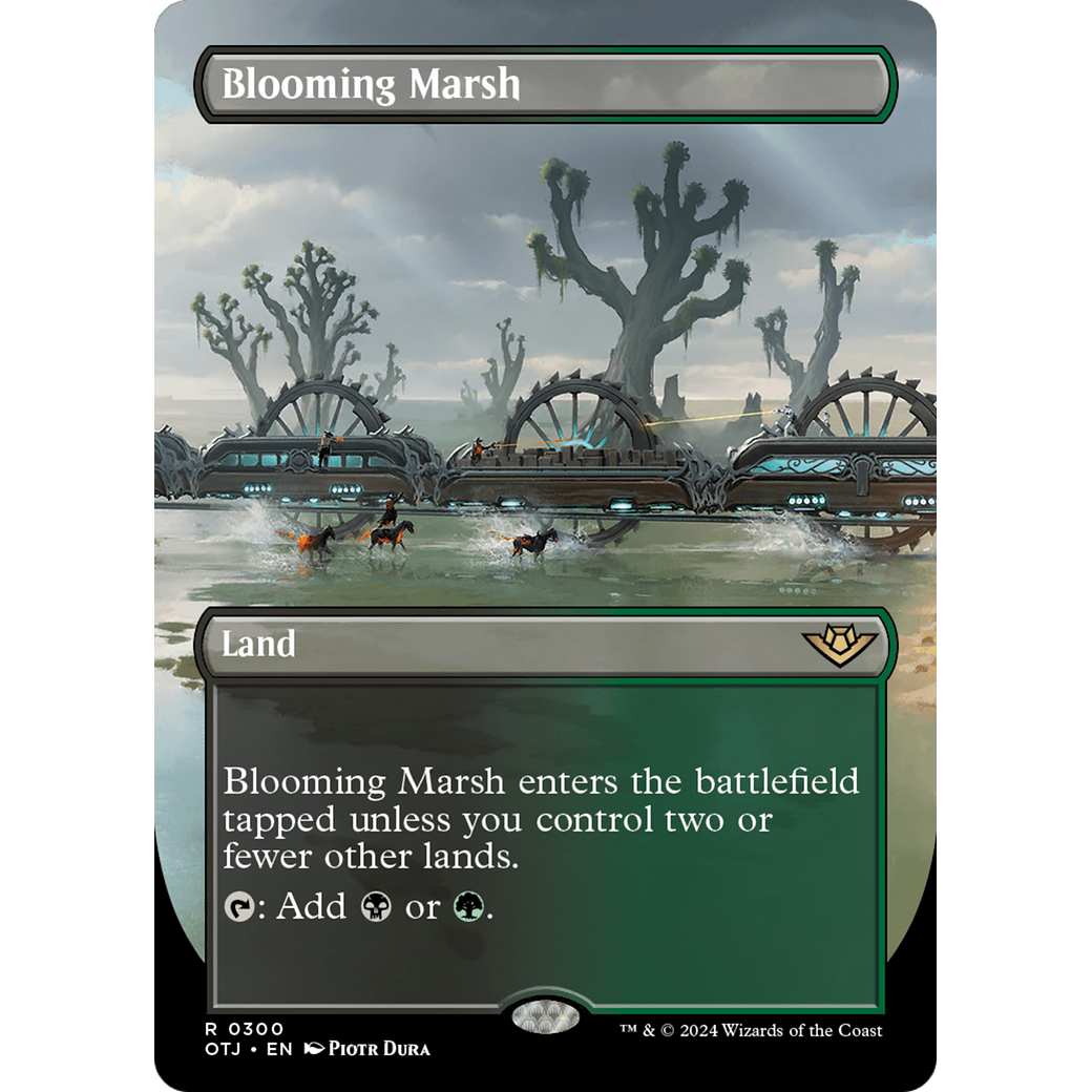 Blooming Marsh (OTJ-300) - Outlaws of Thunder Junction (Borderless)