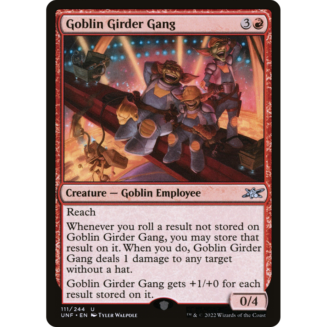 Goblin Girder Gang (UNF-111) - Unfinity